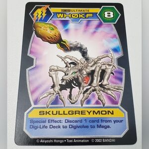 SkullGreymon DT-101 | NM | Digimon D-Tector TCG Card